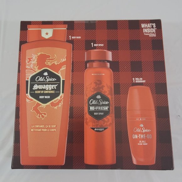 Old Spice Other - Old Spice SWAGGER 3 Piece Body Care Wash Gift Set